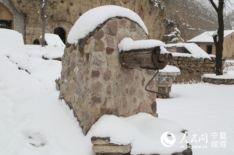 宁夏红星村冰雪为伴路过人间