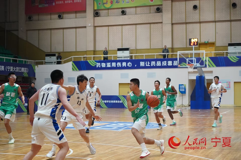 比赛现场。人民网记者 梁宏鑫摄