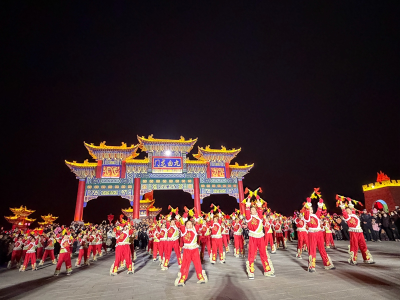 活動現場。鹽池縣委宣傳部供圖