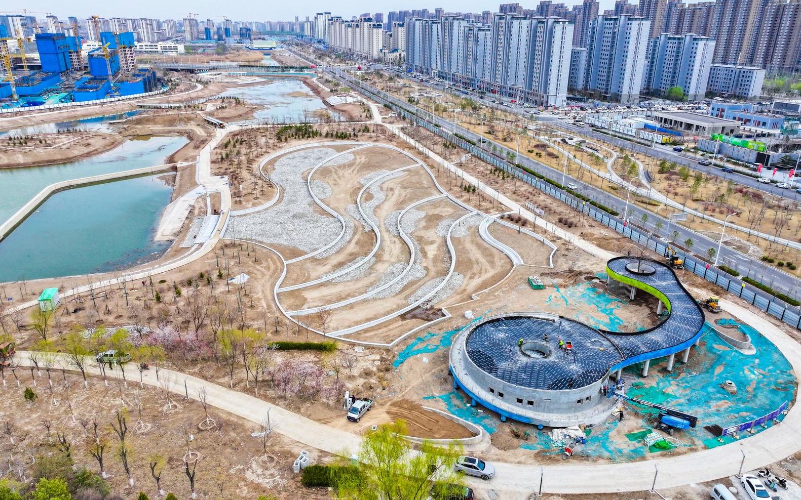 銀川王家湖海綿濕地公園雛形初現