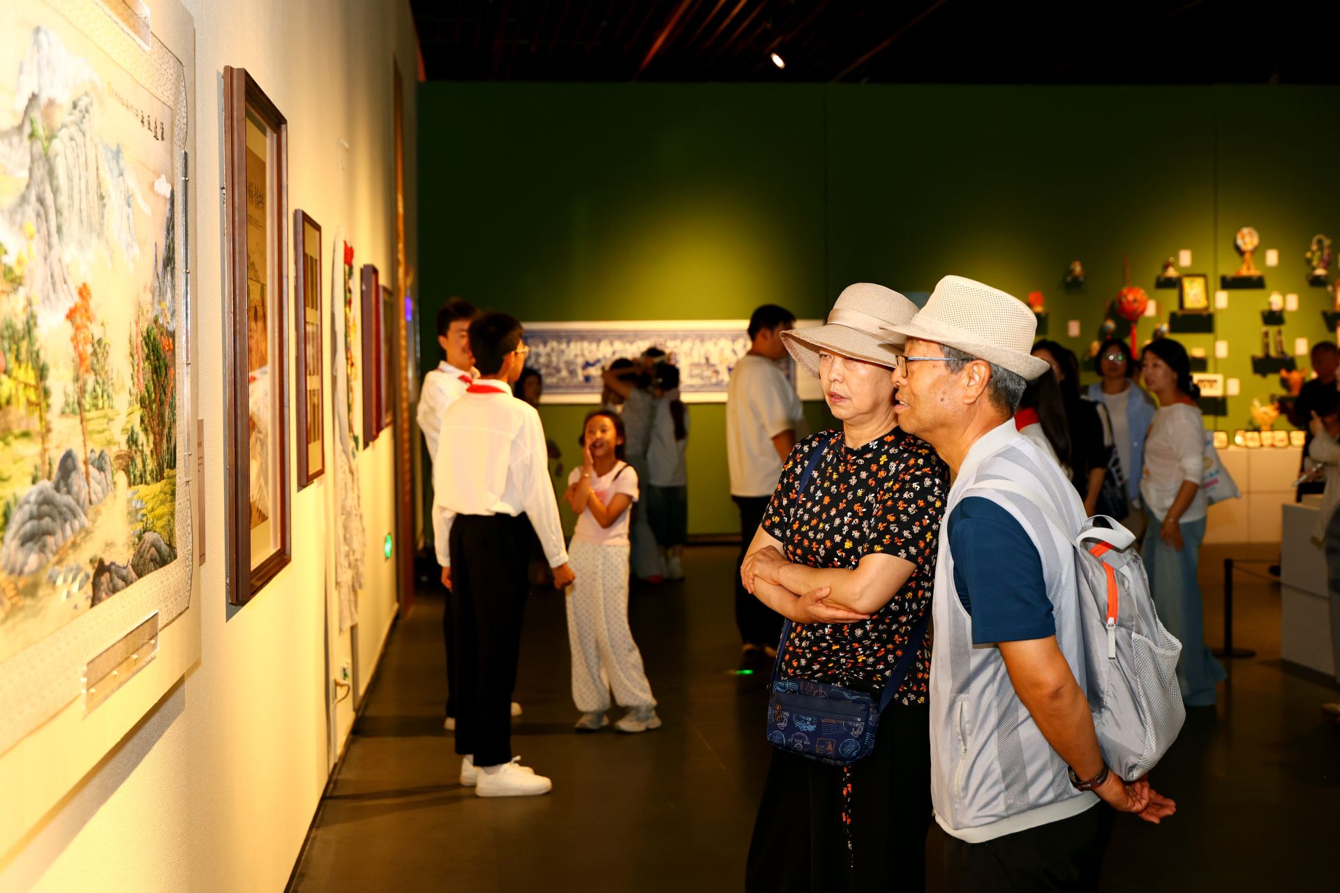 展期一月 閩寧非遺共創展亮相寧夏美術館
