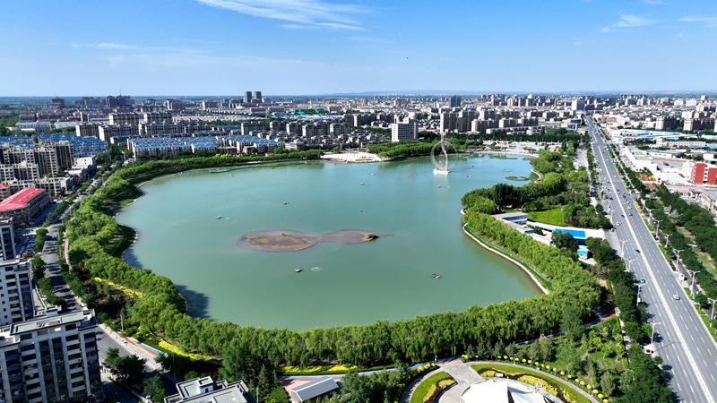 吴忠市湿地。吴忠市委宣传部供图
