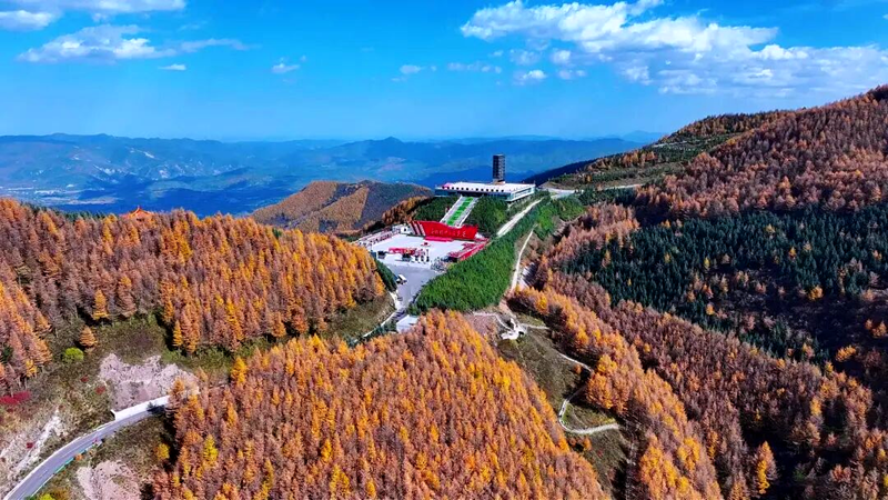 六盤山秋景。王寧寧攝