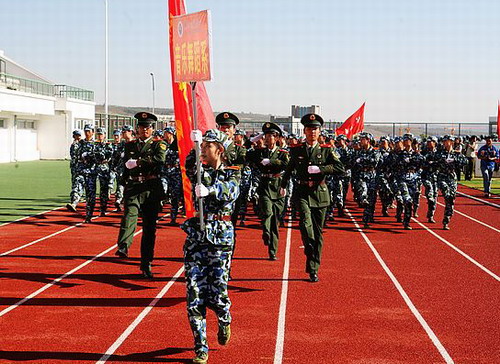 宁夏师院新生军训顺利结束