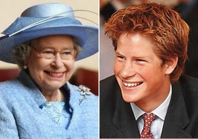 英国哈里王子曾恶搞<em>女王</em>手机留言:找狗请按3-